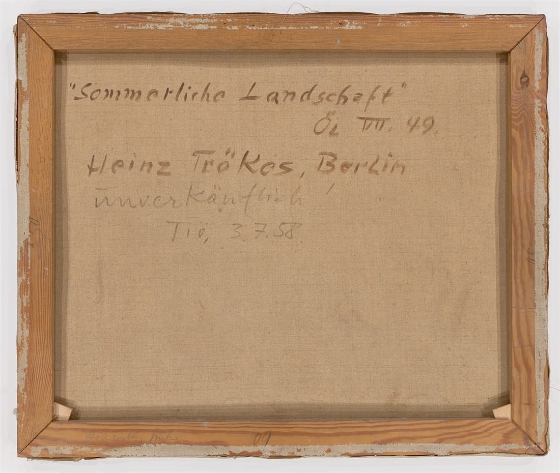 Heinz Trökes. ”Sommerliche Landschaft”. 1949 - 3