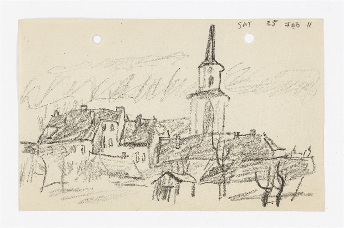 Lyonel Feininger. ”Teltow”. 1911 - 2