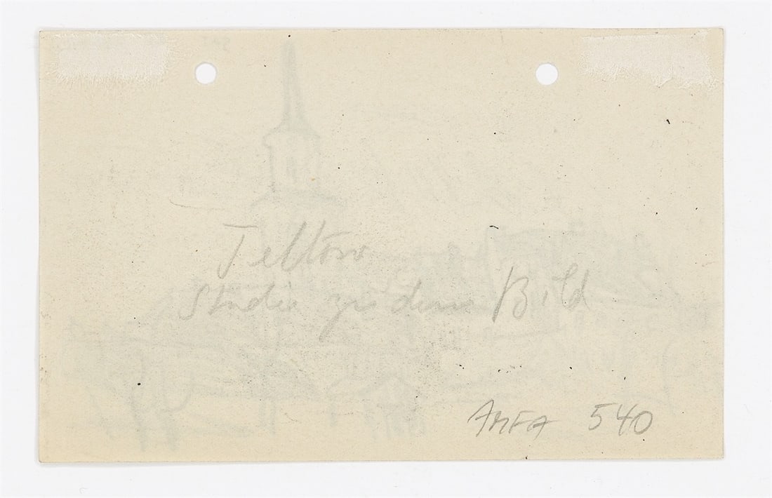 Lyonel Feininger. ”Teltow”. 1911 - 3