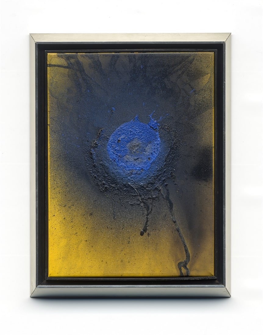 Otto Piene. ”Blauer Wirbel”. 1977 - 2