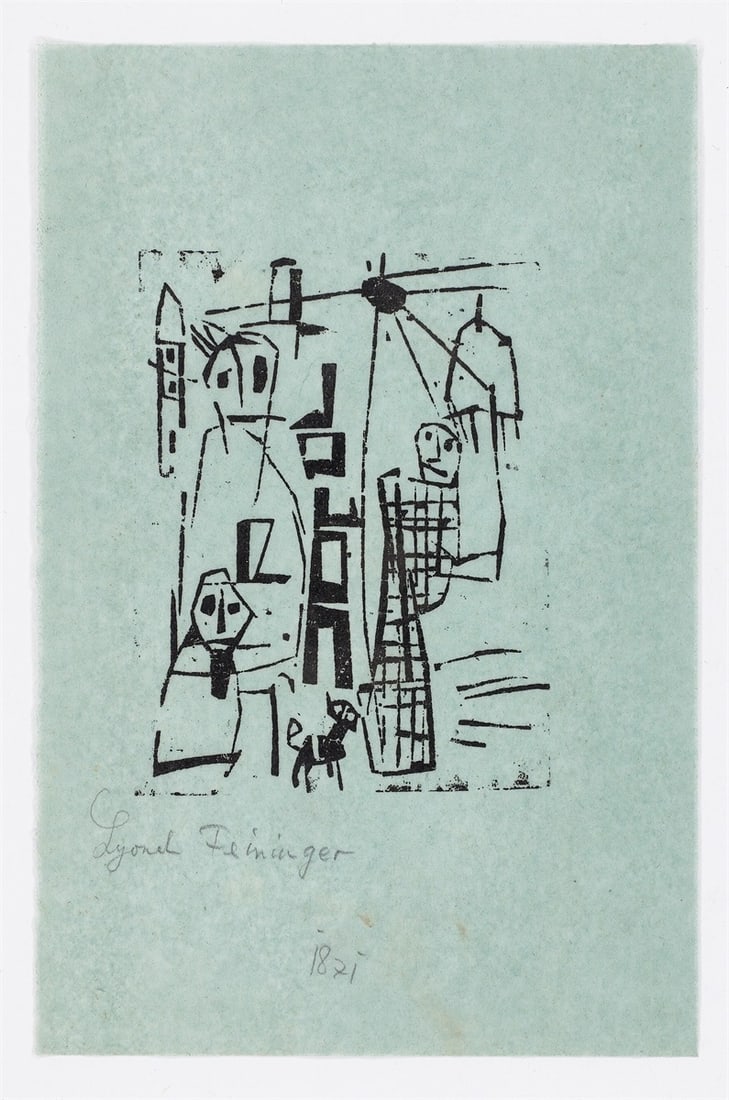 Lyonel Feininger. ”Spaziergang”. 1918 - 2