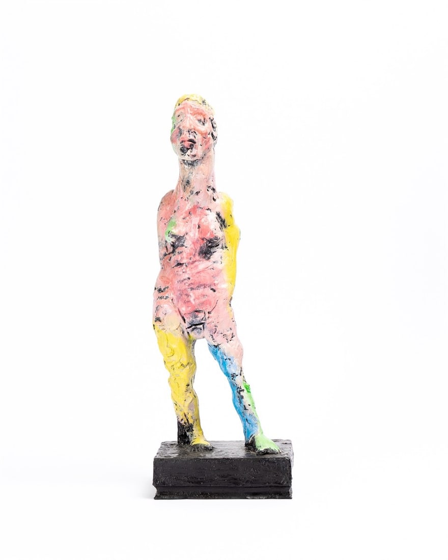 Markus Lüpertz. ”Felicitas – die römische Göttin des immerwährenden : Markus Lüpertz (Liberec/Bohemia (today Czech Republic) 1941 – lives in Berlin, Karlsruhe, Düsseldorf and Florence). ”Felicitas – die römische Göttin des