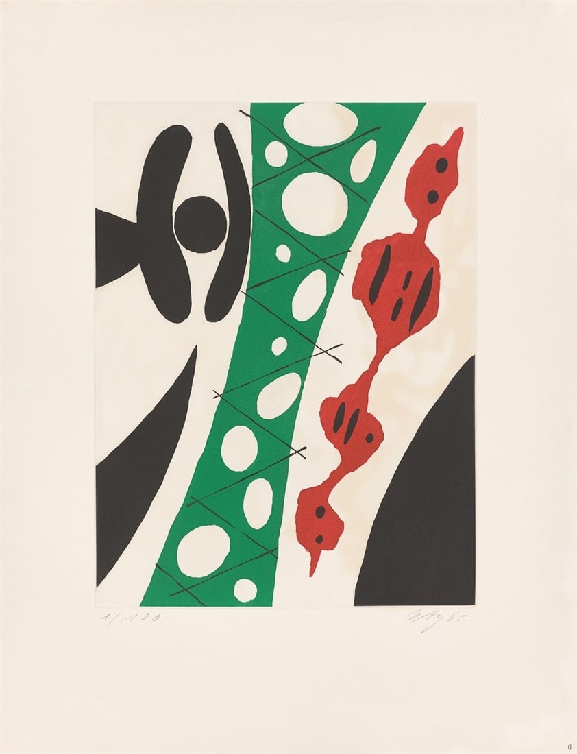 Ernst Wilhelm Nay. ”Sechs Aquatinten”. 1965 - 12