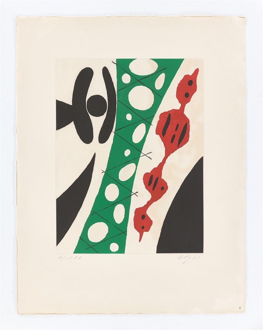 Ernst Wilhelm Nay. ”Sechs Aquatinten”. 1965 - 13