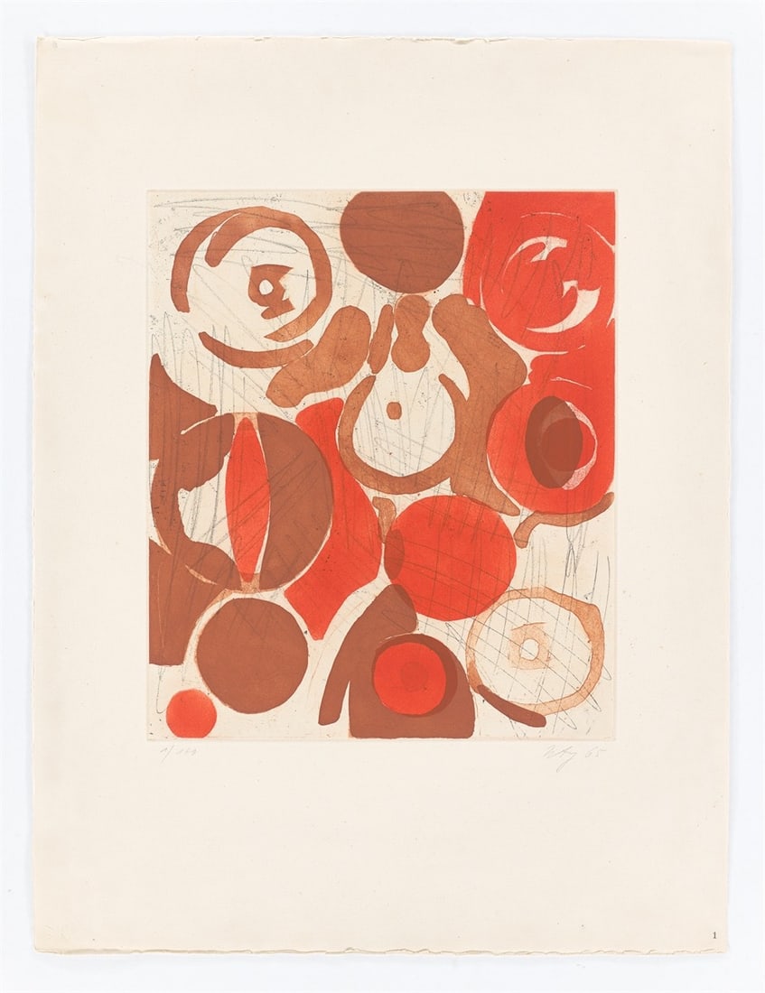 Ernst Wilhelm Nay. ”Sechs Aquatinten”. 1965 - 3