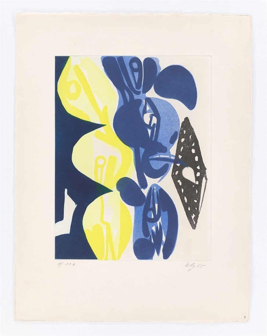 Ernst Wilhelm Nay. ”Sechs Aquatinten”. 1965 - 9