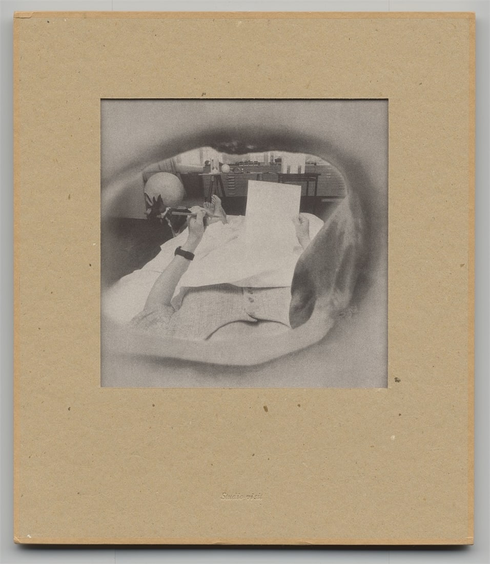 Rosemarie Trockel. ”Studio Visit (für Parkett 33)”. 1992 - 2