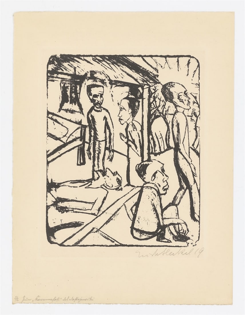 Erich Heckel. ”Die Brüder Karamasow”. 1919/20 - 2