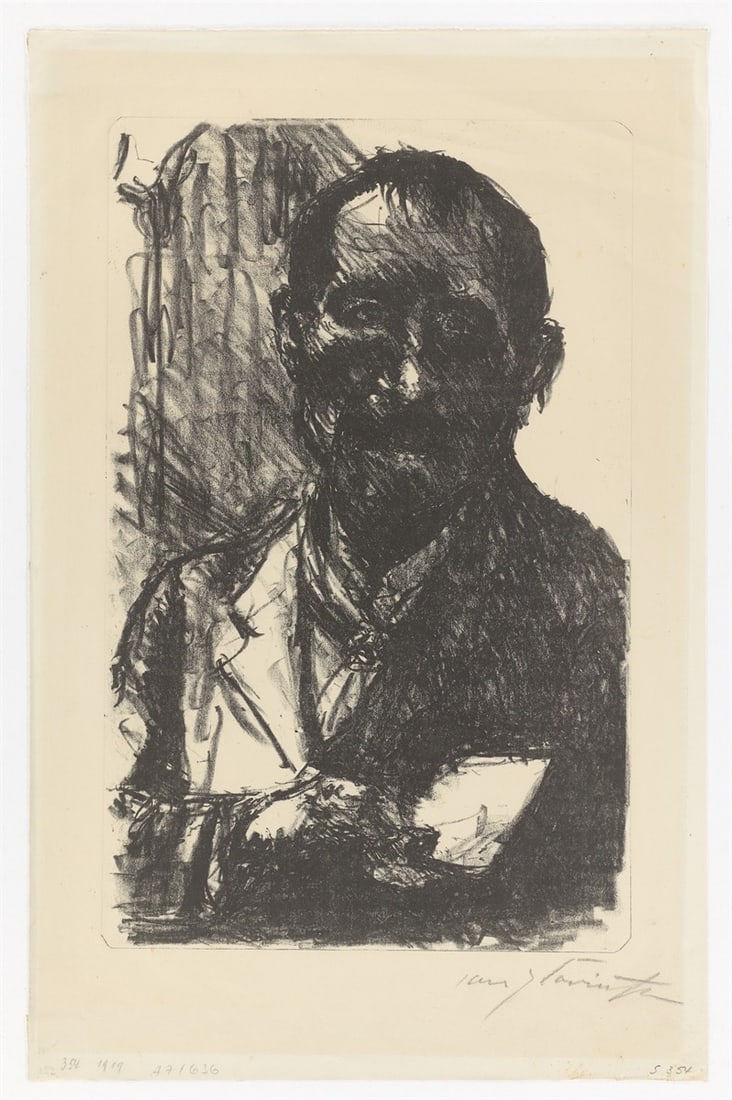 Lovis Corinth. ”Selbstbildnis”. 1919 - 2