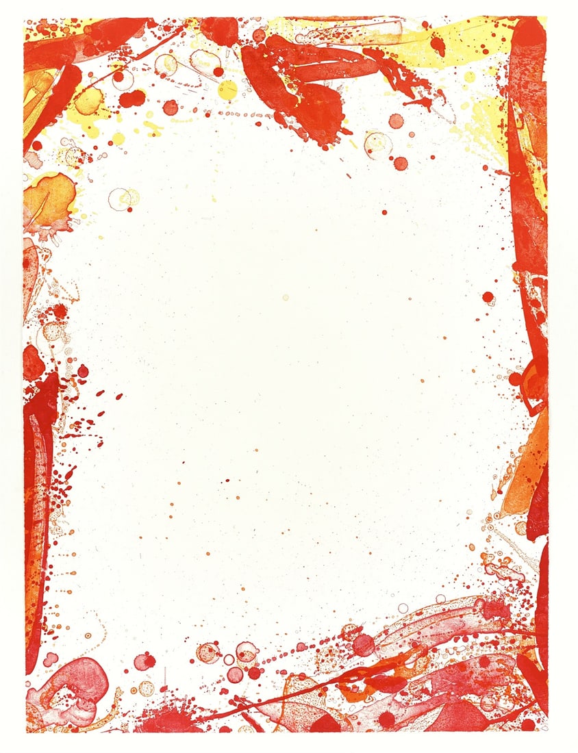Sam Francis. ”Veiled Sail (SF-91)”. 1969 - 2