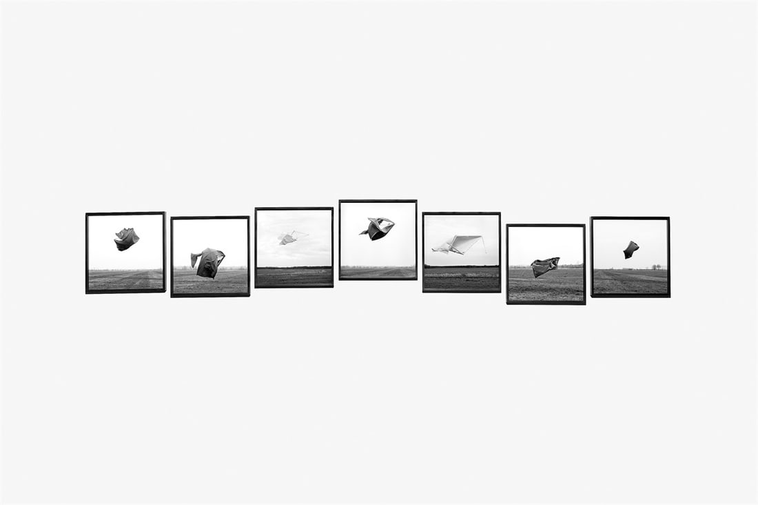 Julius von Bismarck. ”One More Night”. 2016: Julius von Bismarck (Breisach on the Rhine 1983 – lives in Berlin). ”One More Night”. 2016 7-part: each Fine Art Inkjet print mounted on Alu-Dibond. Each: 40 × 40 cm