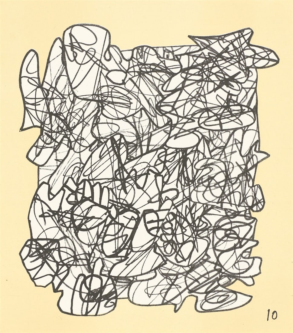 Jean Dubuffet. ”Conjectures”. 1983 - 2