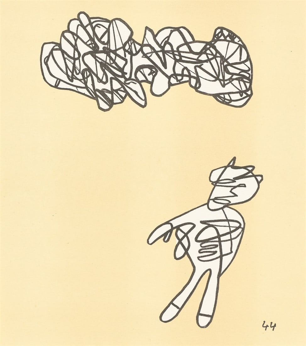 Jean Dubuffet. ”Conjectures”. 1983 - 6