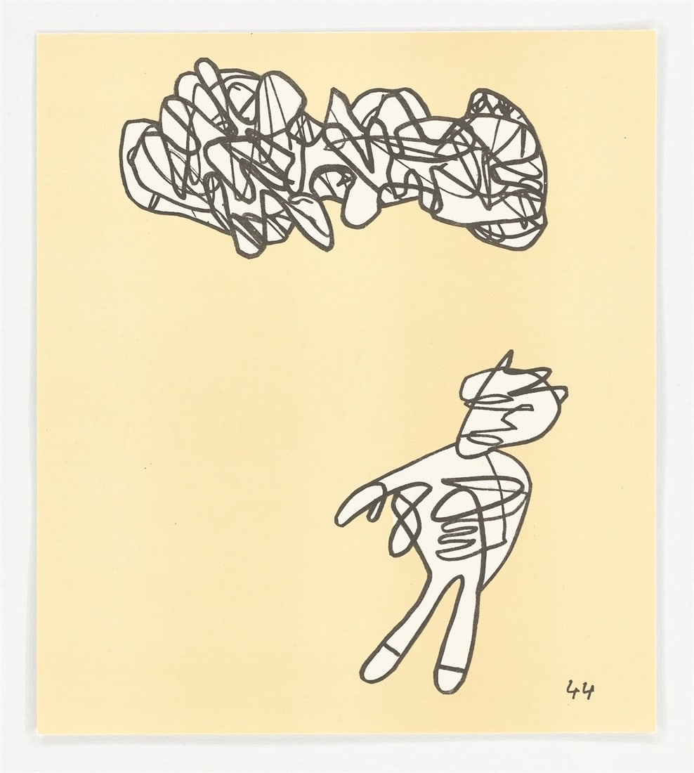Jean Dubuffet. ”Conjectures”. 1983 - 7