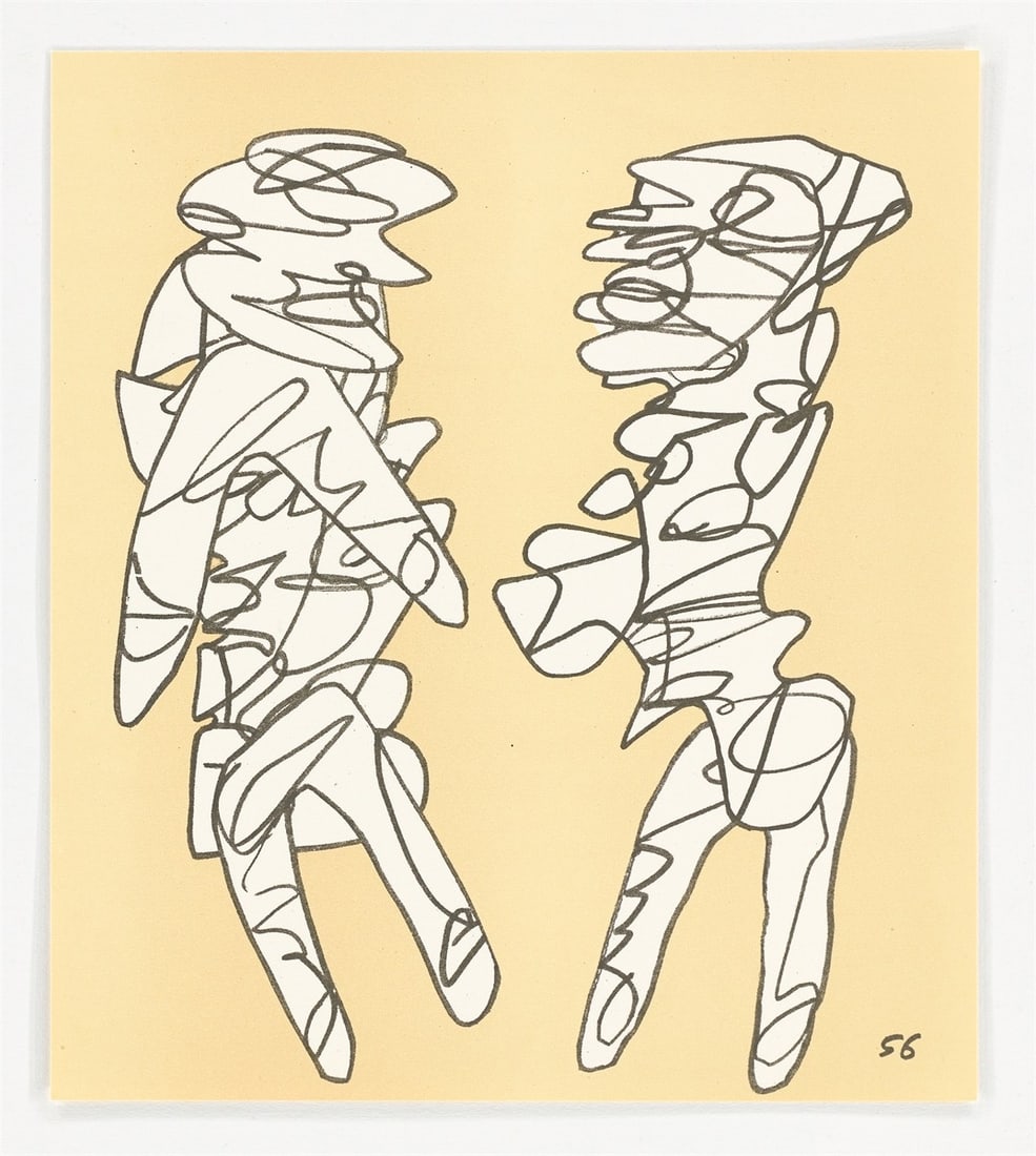 Jean Dubuffet. ”Conjectures”. 1983 - 9