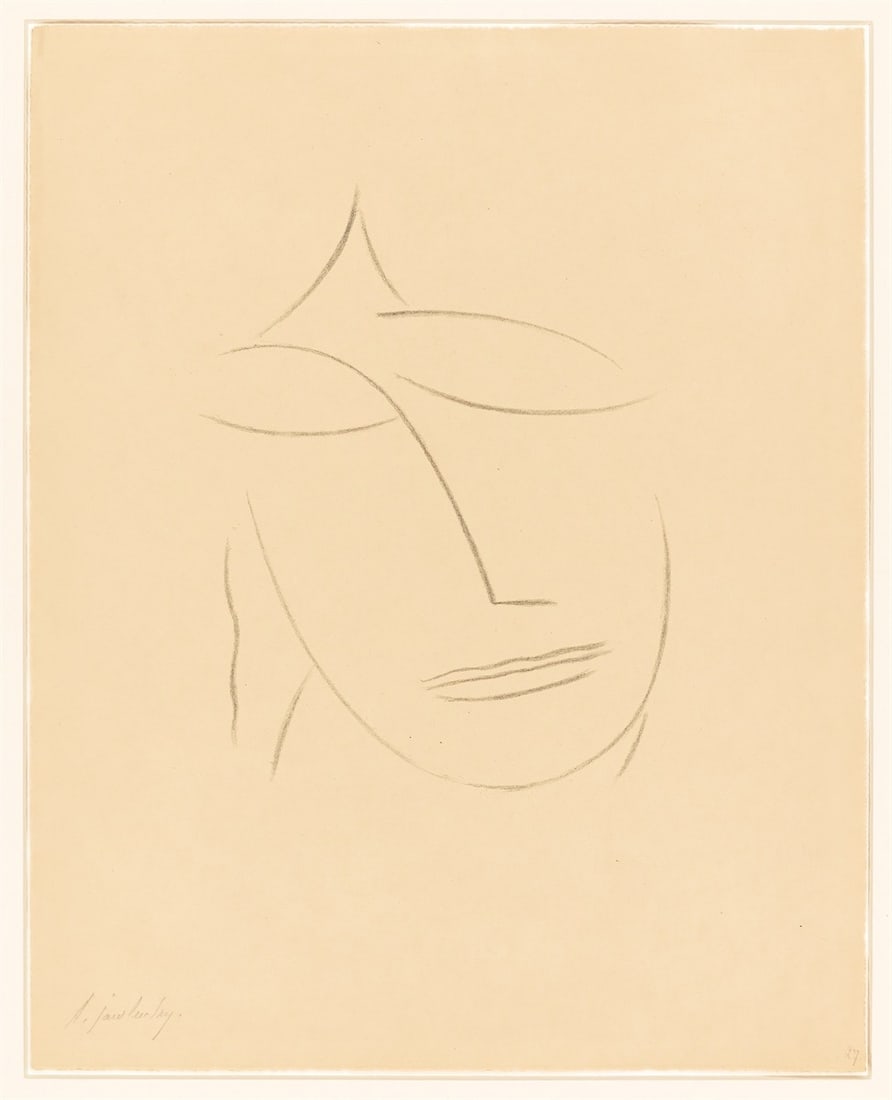 Alexej von Jawlensky. ”Kopf VI”. 1922 - 2