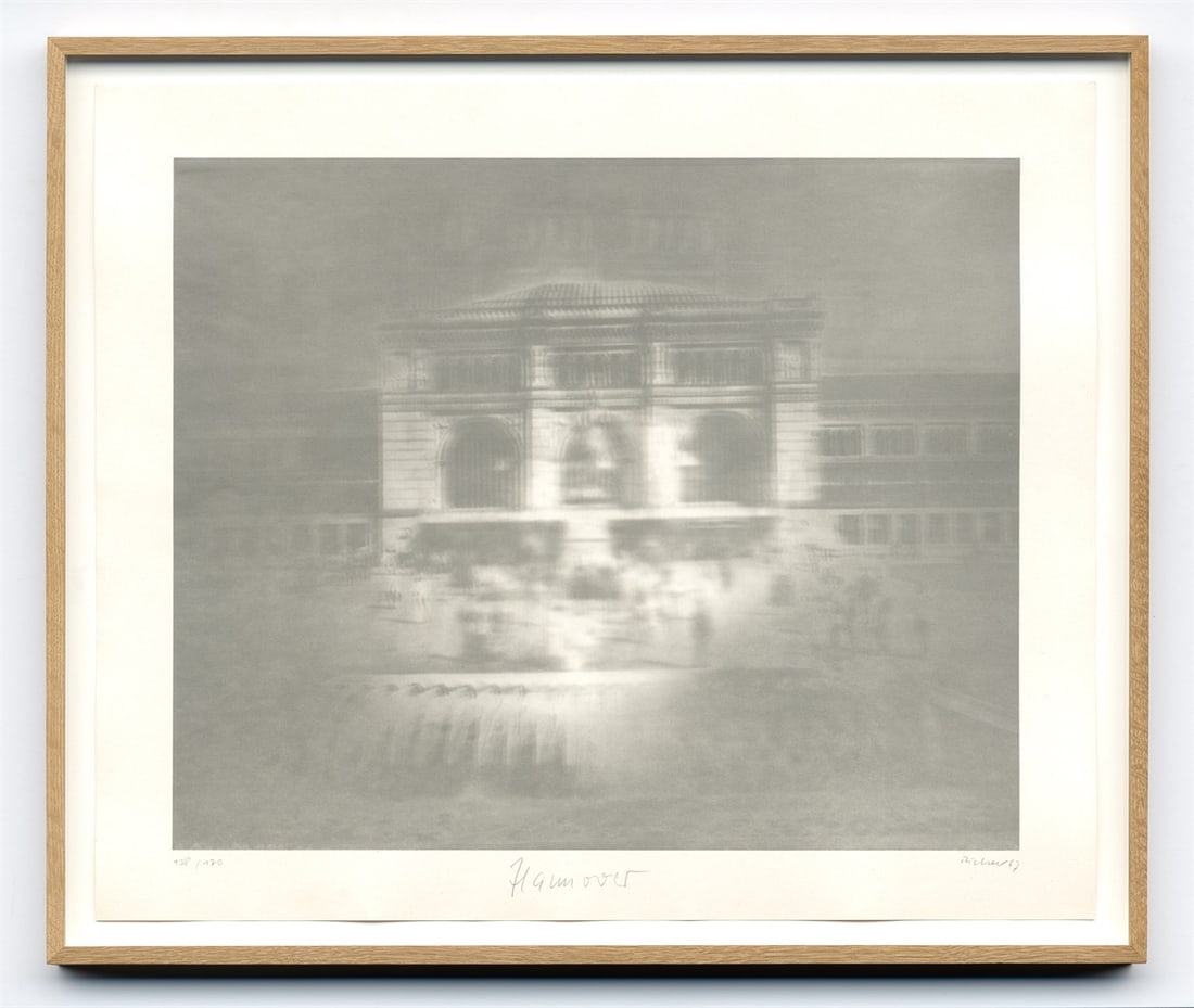 Gerhard Richter. ”Bahnhof (Hannover)”. 1967 - 2