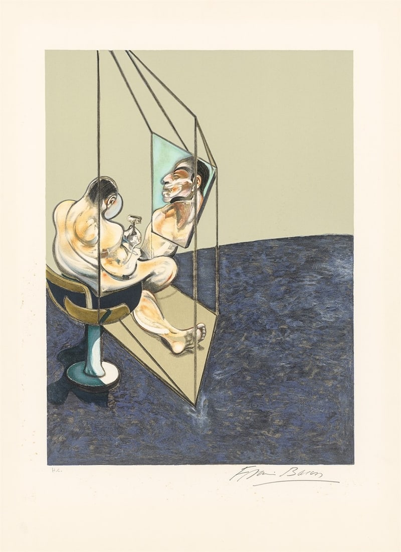 Francis Bacon. ”Three studies of the male back”. 1987 - 2