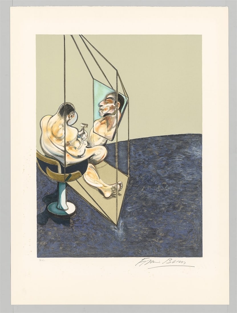 Francis Bacon. ”Three studies of the male back”. 1987 - 3