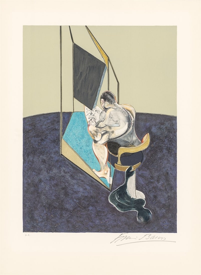 Francis Bacon. ”Three studies of the male back”. 1987 - 4