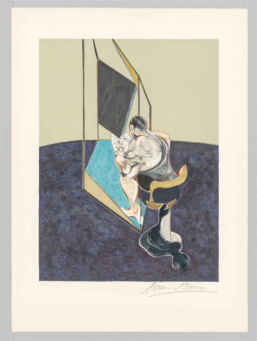 Francis Bacon. ”Three studies of the male back”. 1987 - 5