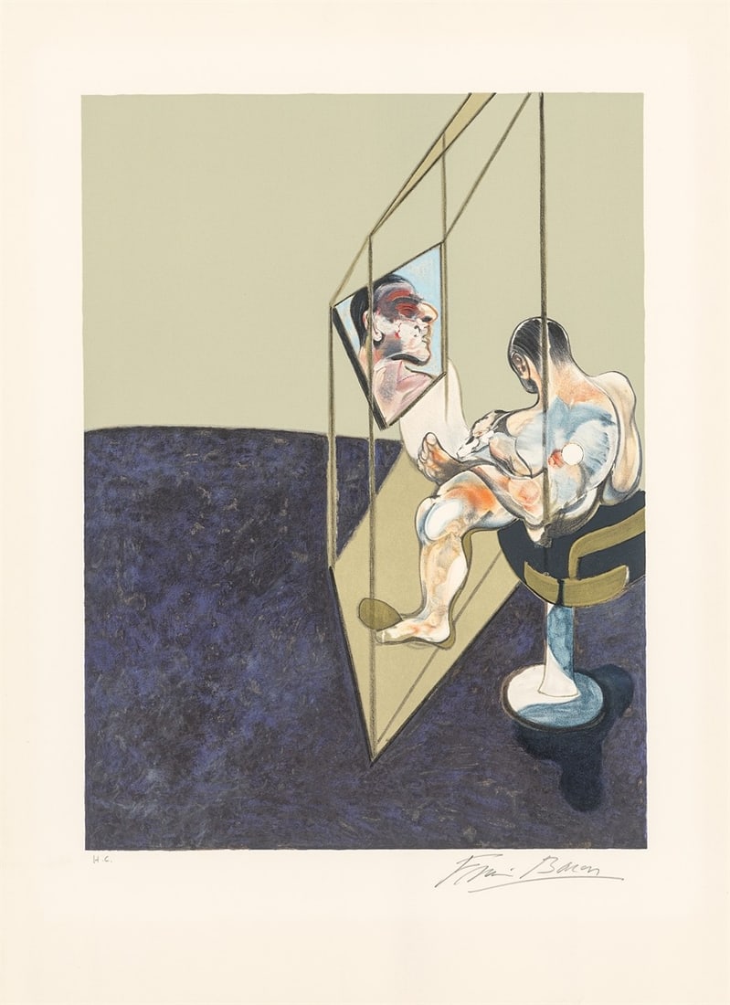 Francis Bacon. ”Three studies of the male back”. 1987 - 6