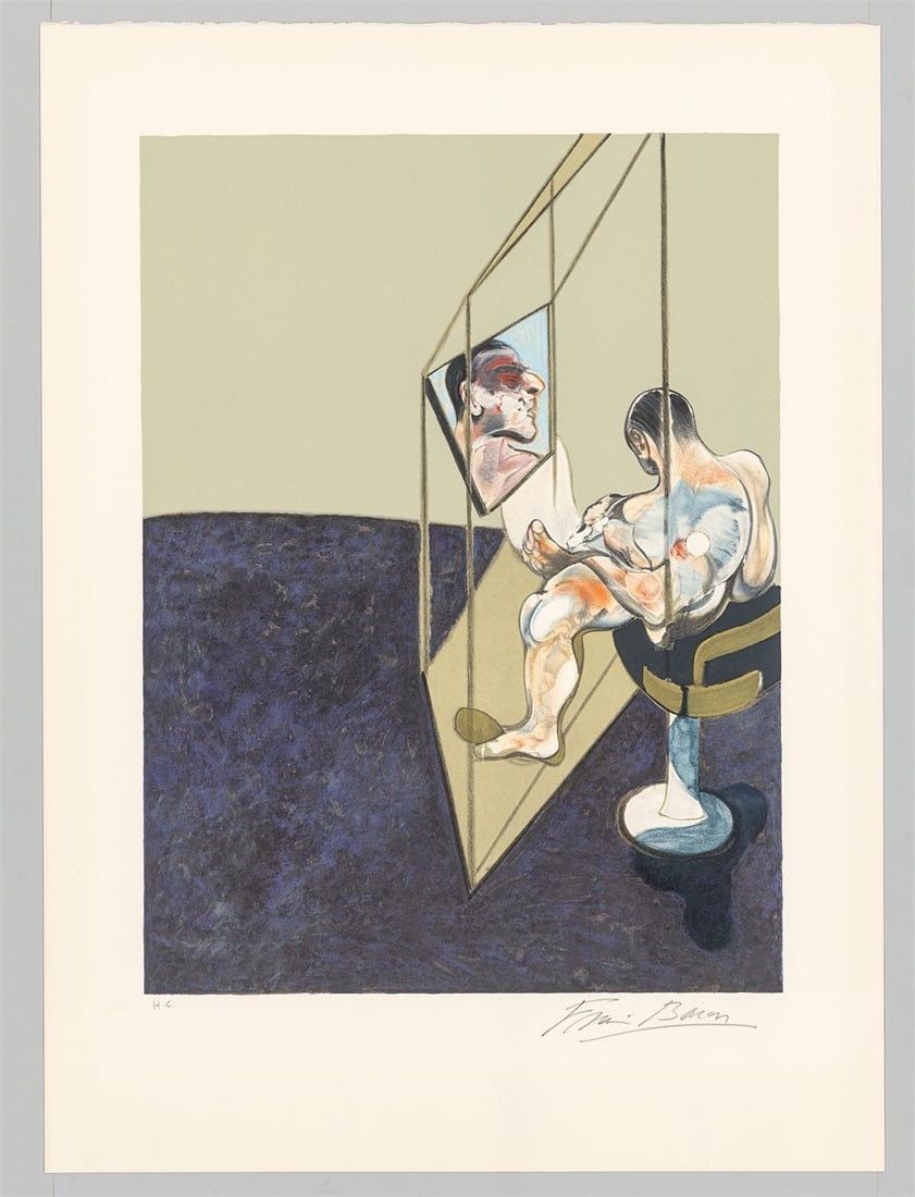Francis Bacon. ”Three studies of the male back”. 1987 - 7