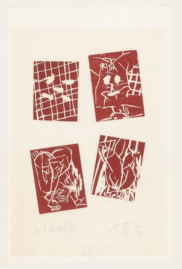 Georg Baselitz. Untitled. 1992 - 2