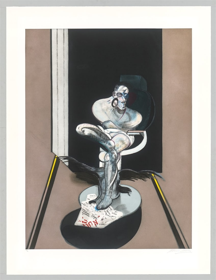 Francis Bacon. ”Seated Figure”. 1992 - 2