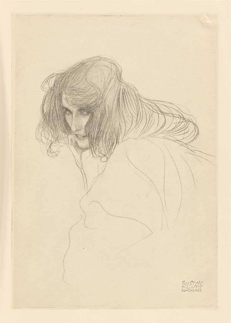 Gustav Klimt. ”25 Handzeichnungen”. 1919 - 3