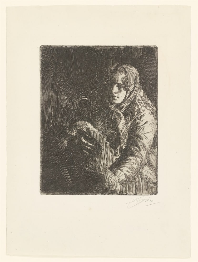 Anders Zorn. ”Madonna”. 1900 - 2