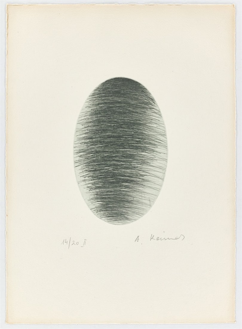 Arnulf Rainer. ”Ellipse”. 1959/60/1970s - 2