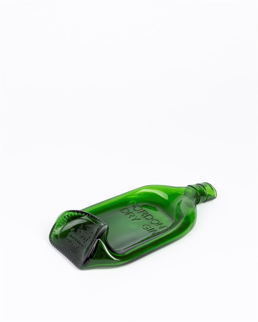 Gilbert & George (i.e. Gilbert Proesch and George Passmore). ”Reclining Drunk”: Gilbert & George (i.e. Gilbert Proesch and George Passmore) (1943 San Martin de Tor and 1942 Plymouth - live in London). ”Reclining Drunk”. 1973 Glass.