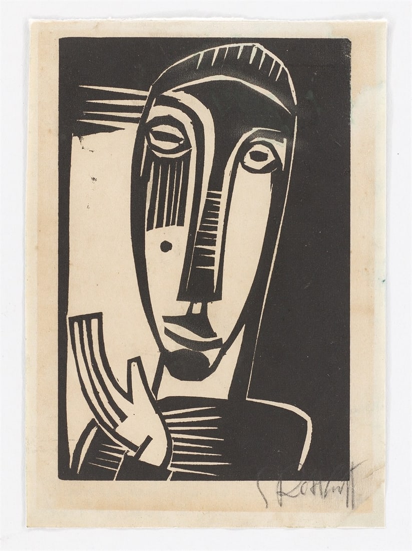 Karl Schmidt-Rottluff. ”Kleine Prophetin”. 1919/20 - 2