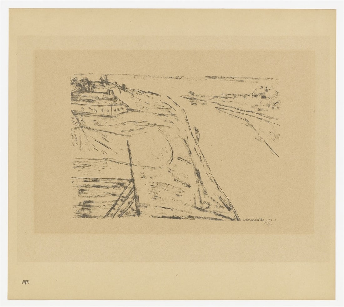 Paul Klee. ”Blick auf einen Fluss”. 1912 - 2