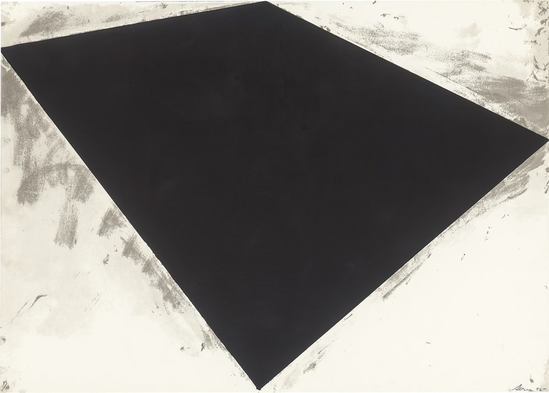 Richard Serra. ”Untitled (or Philip Glass Poster)”. 1972 (1 of 3)