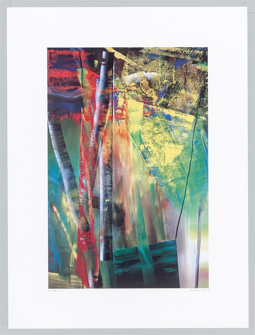 Gerhard Richter. ”Victoria I” and ”Victoria II”. 2003 - 3