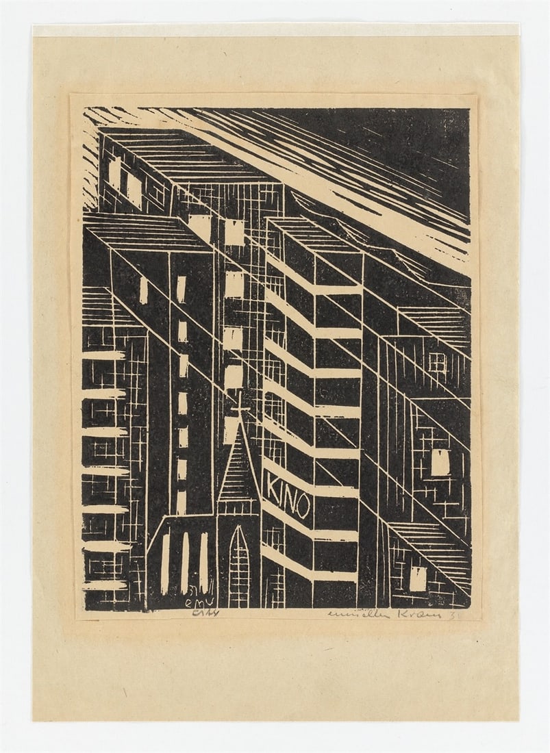 Erich Müller-Kraus. ”City”. 1930 - 2