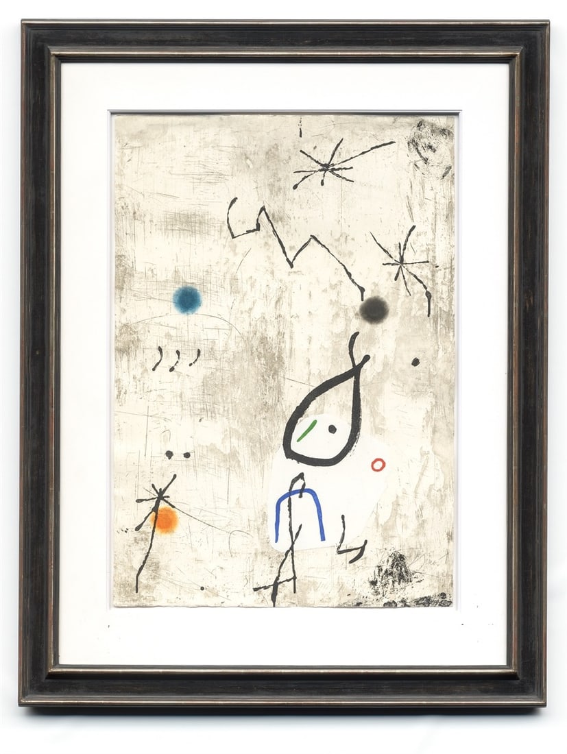 Joan Miró. ”Personatge I Estels VI”. 1979 - 3