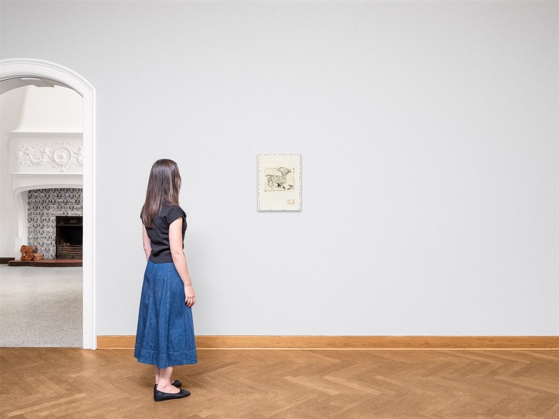 Pierre Alechinsky. ”Eugène lonesco – Chaque Matin”. 1988 - 10