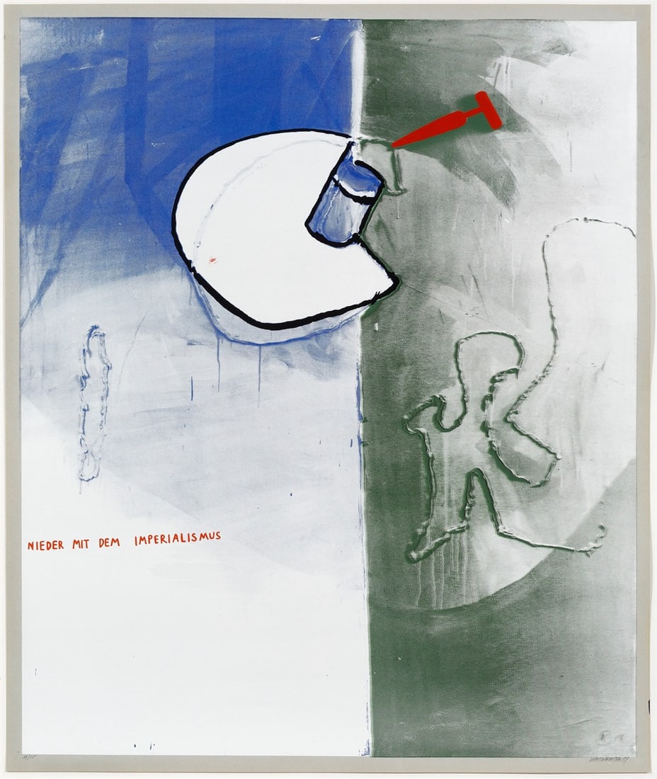 Martin Kippenberger. ”Nieder mit dem Imperialismus”. 1984 - 2