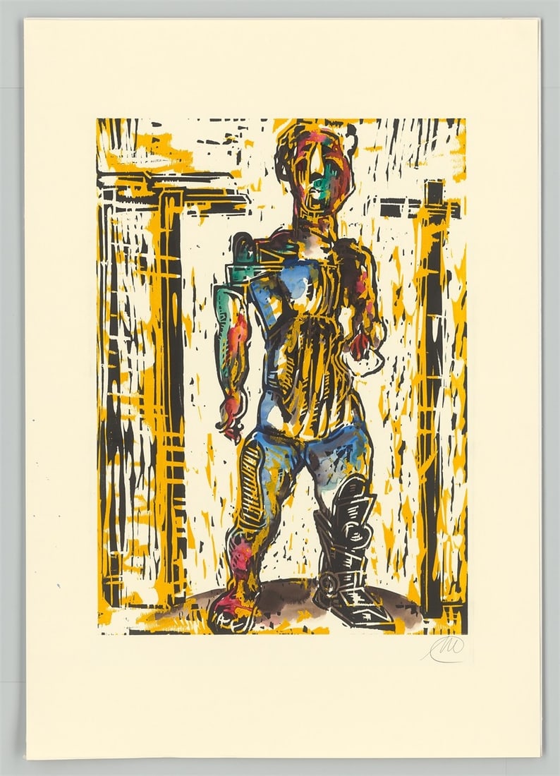 Markus Lüpertz. Untitled. - 2