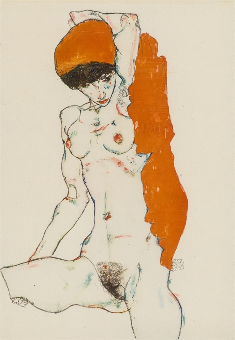 Egon Schiele. Handzeichnungen. 1910-18/20 - 4
