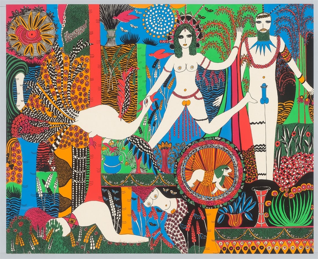 Dorothy Iannone. ”Flora und Fauna”. 1973 - 2