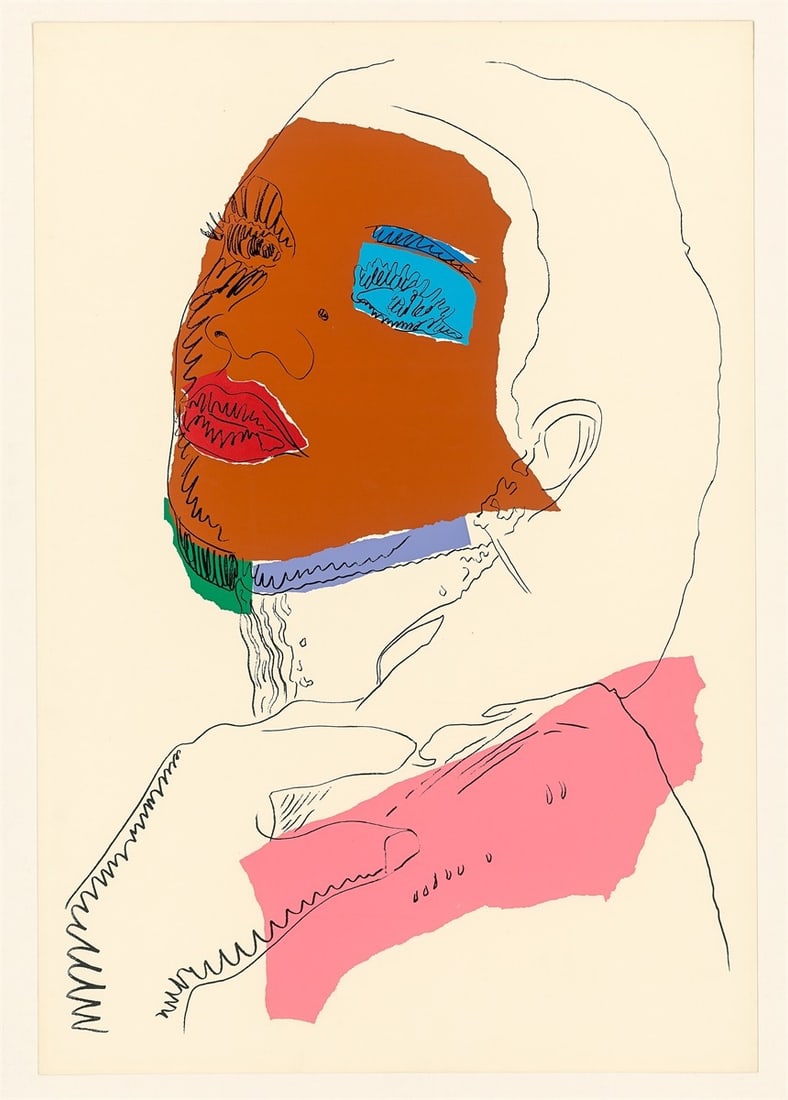 Andy Warhol. From: ”Ladies and Gentlemen”. 1975 - 2