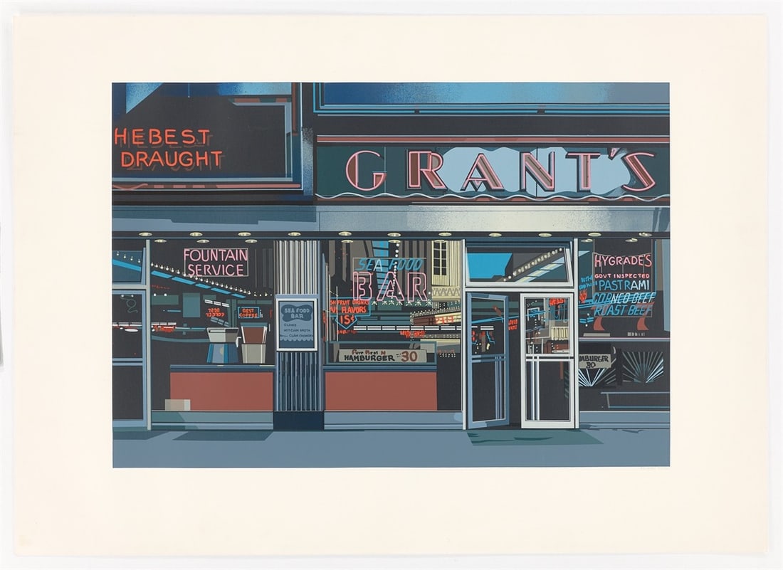 Richard Estes. ”Grant's”. 1972 - 2