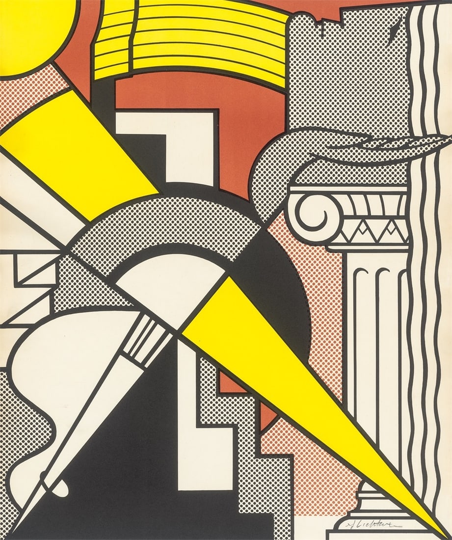 Roy Lichtenstein. ”Stedelijk Museum Poster”. 1967: Roy Lichtenstein (1923 – New York – 1997). ”Stedelijk Museum Poster”. 1967 Colour offset lithograph on heavy paper. 76 × 63,5 cm