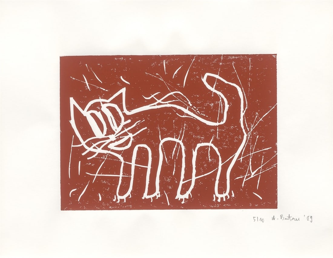 André Butzer. Untitled (cats). 2009 - 18
