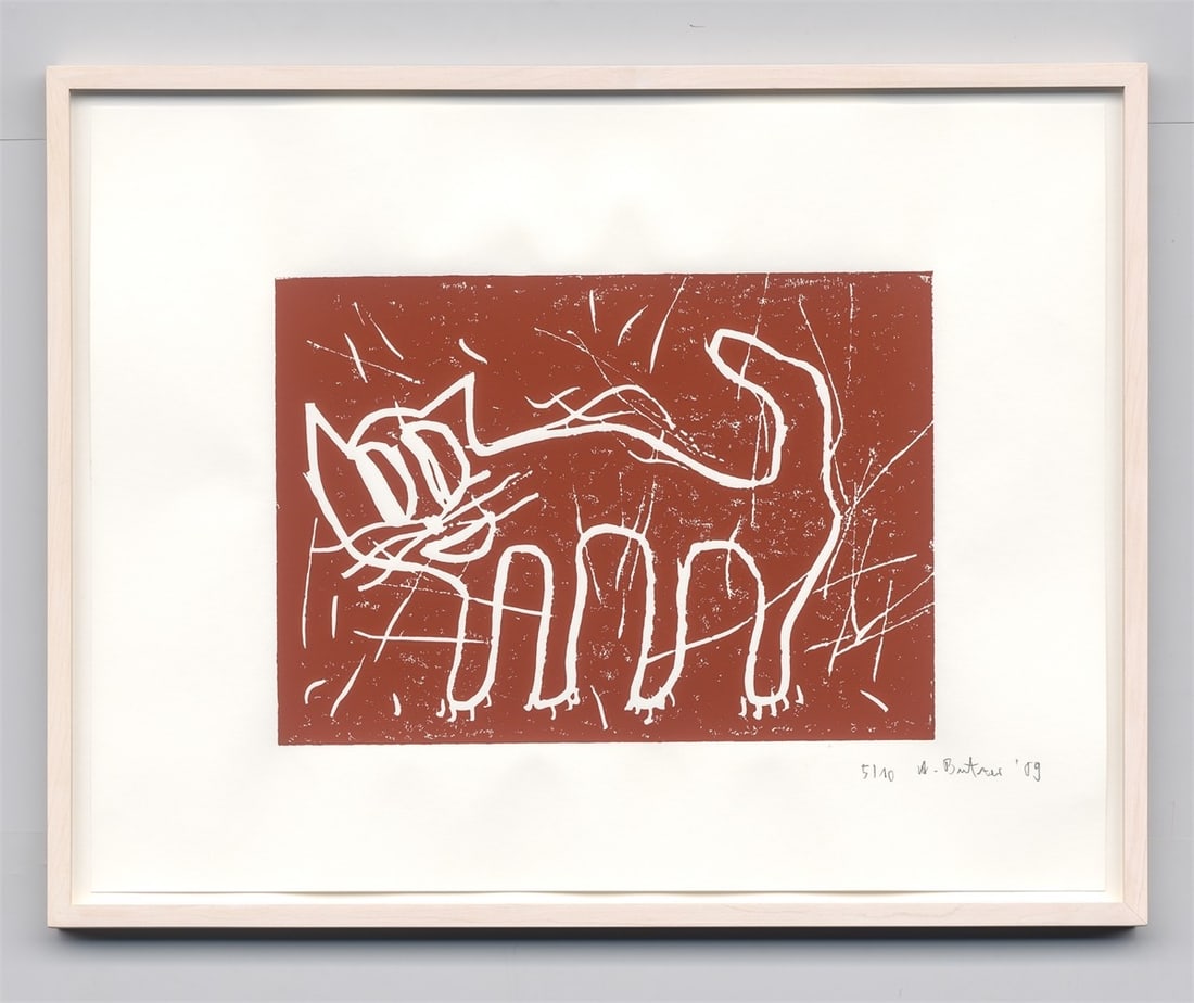 André Butzer. Untitled (cats). 2009 - 19