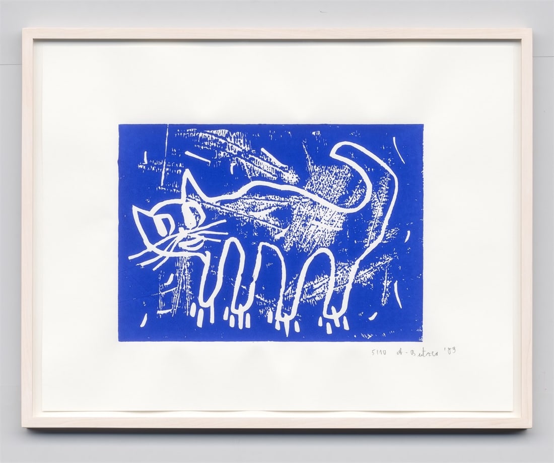 André Butzer. Untitled (cats). 2009 - 3